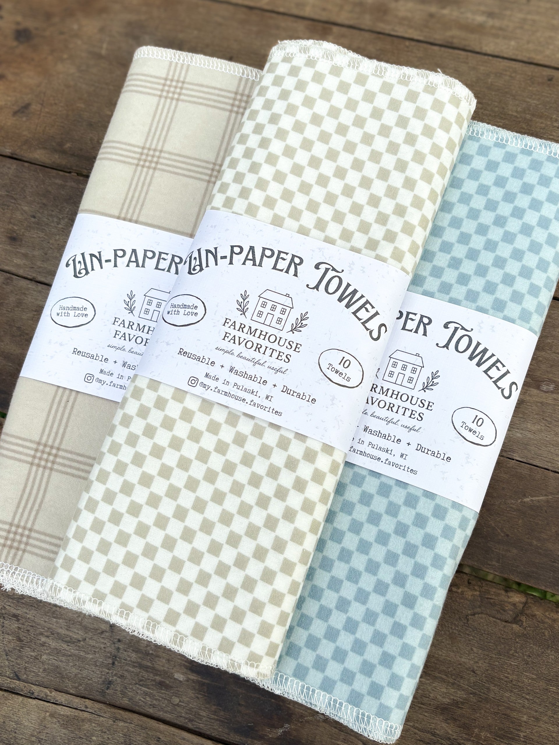 Reusable Towels 💧